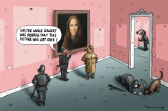 PORTRAIT OF THE PRINCESS KATE by Marian Kamensky