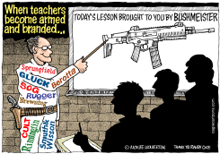 ARMED TEACHERS  by Monte Wolverton