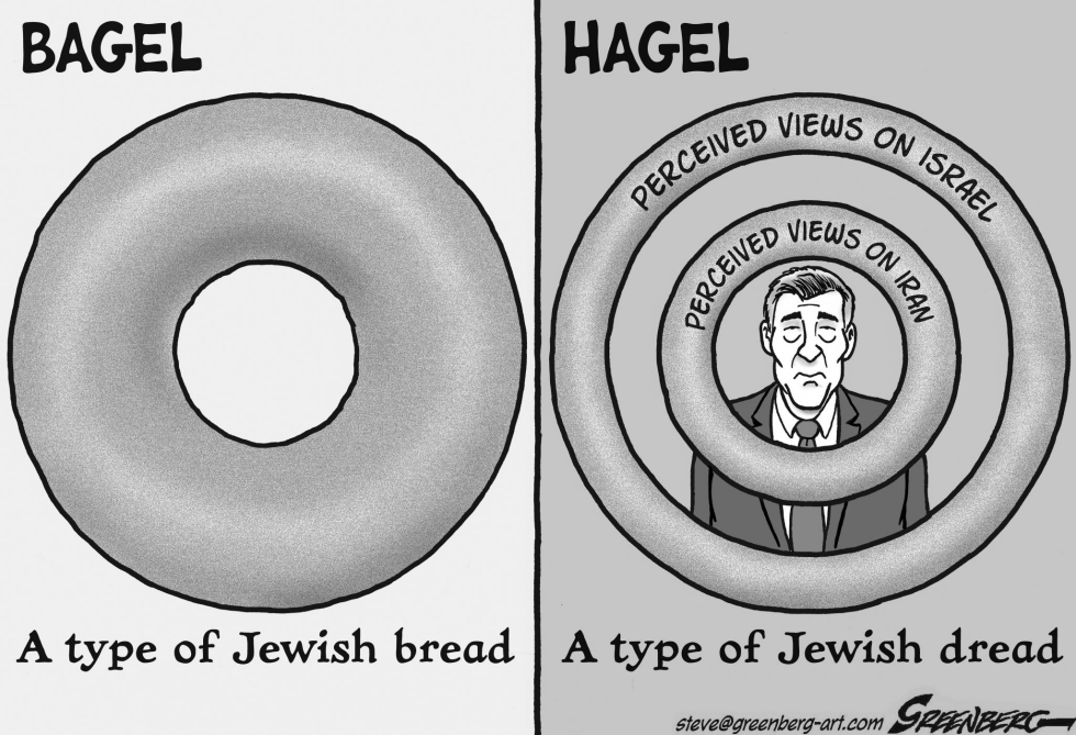 Hagel Bagel bw