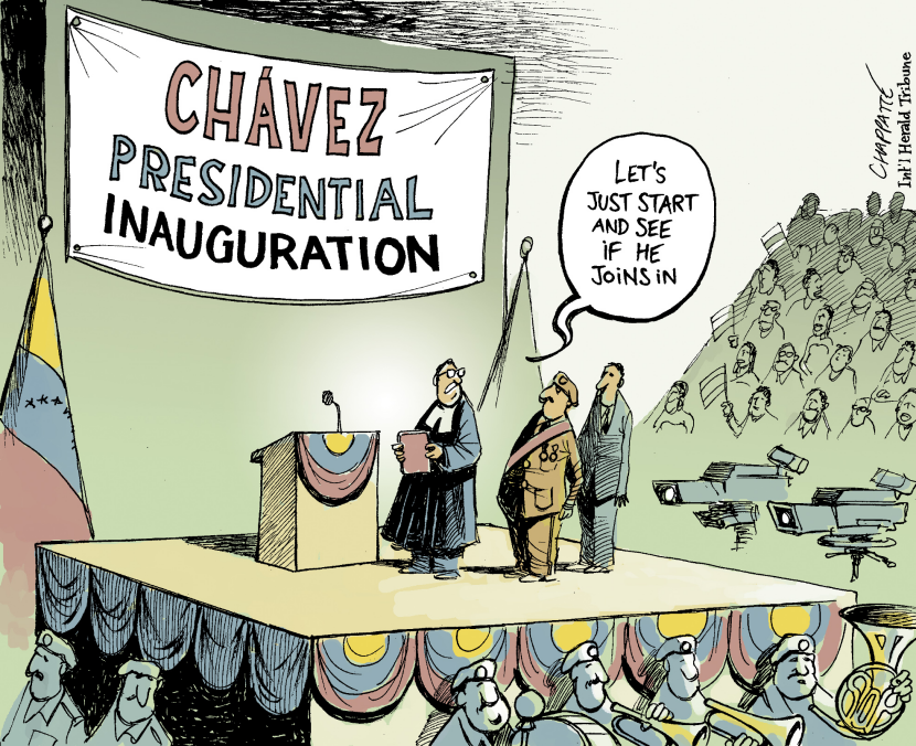 Chávez is missing