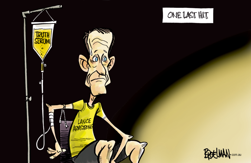 Lance Armstrong tells the truth