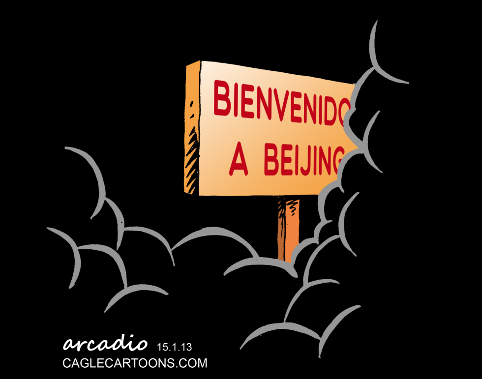 Bienbenido a la contaminada Beijing