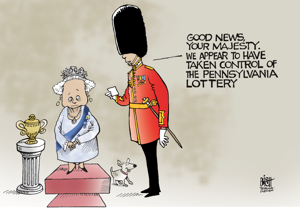 LOCAL- PA, LOTTERY GOES TO BRITAIN, COLOR