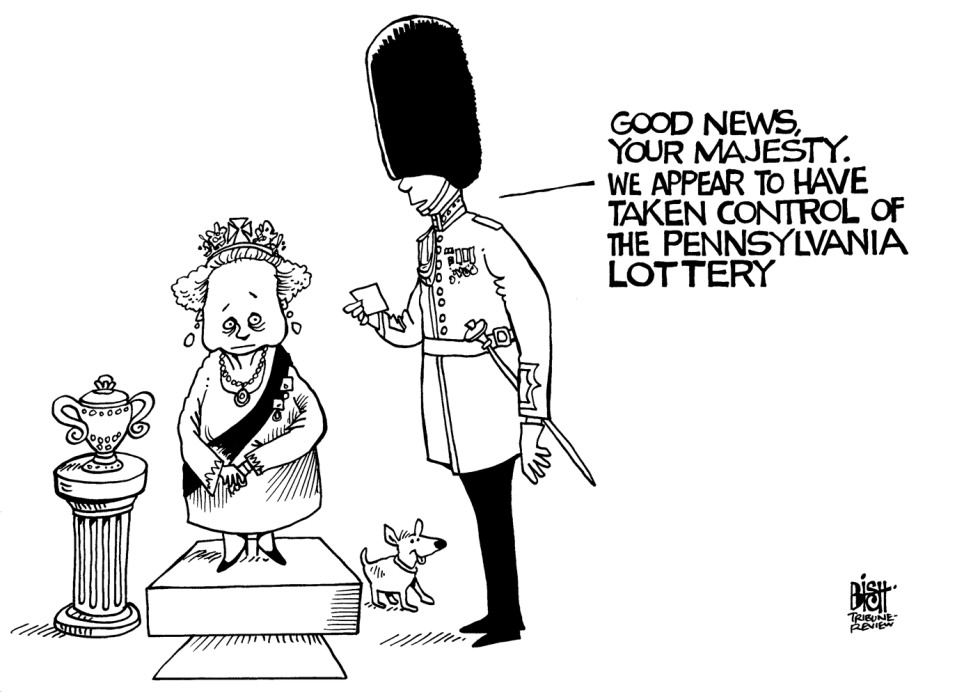 LOCAL-PA- LOTTERY GOES TO BRITAIN, B/W