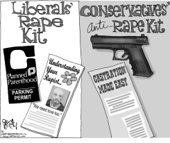 LIBERALS' RAPE KIT by Gary McCoy