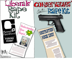 LIBERALS' RAPE KIT  by Gary McCoy