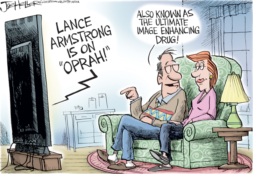 Lance and Oprah