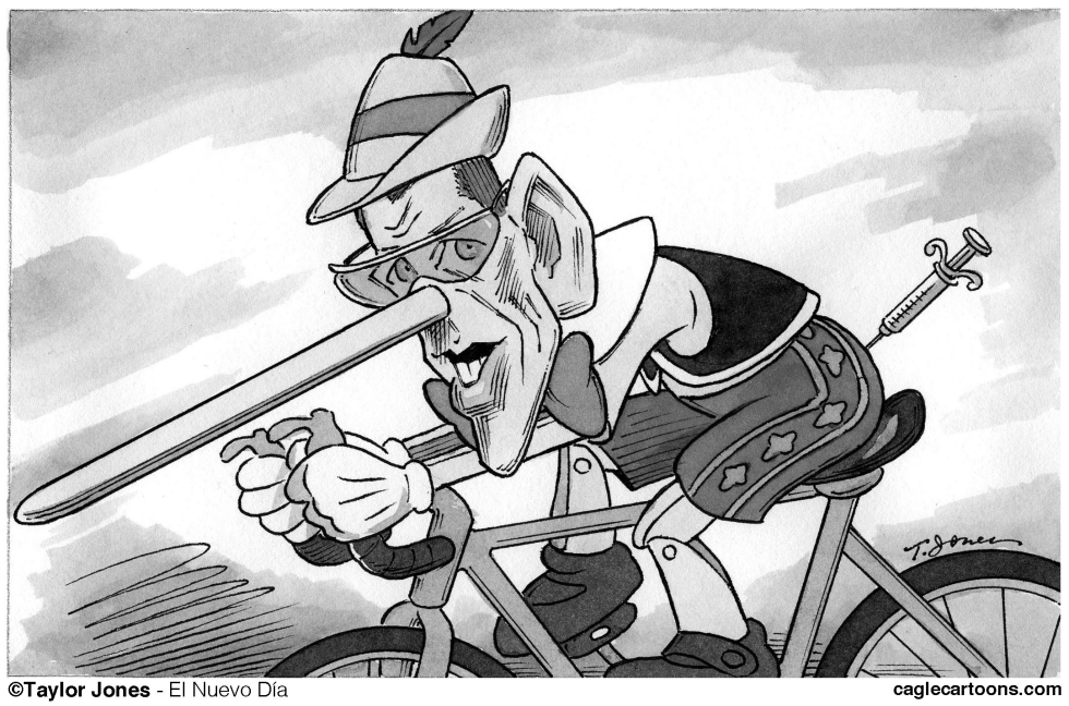  LANCE ARMSTRONG - TOUR DE FRAUD by Taylor Jones