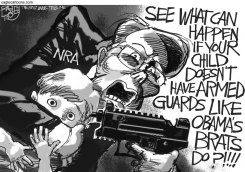 NRA CHILD SAFETY by Pat Bagley