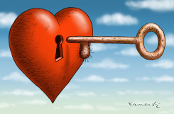 HAPPY VALENTINE by Marian Kamensky