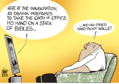 OBAMA INAUGURATION,  by Randy Bish