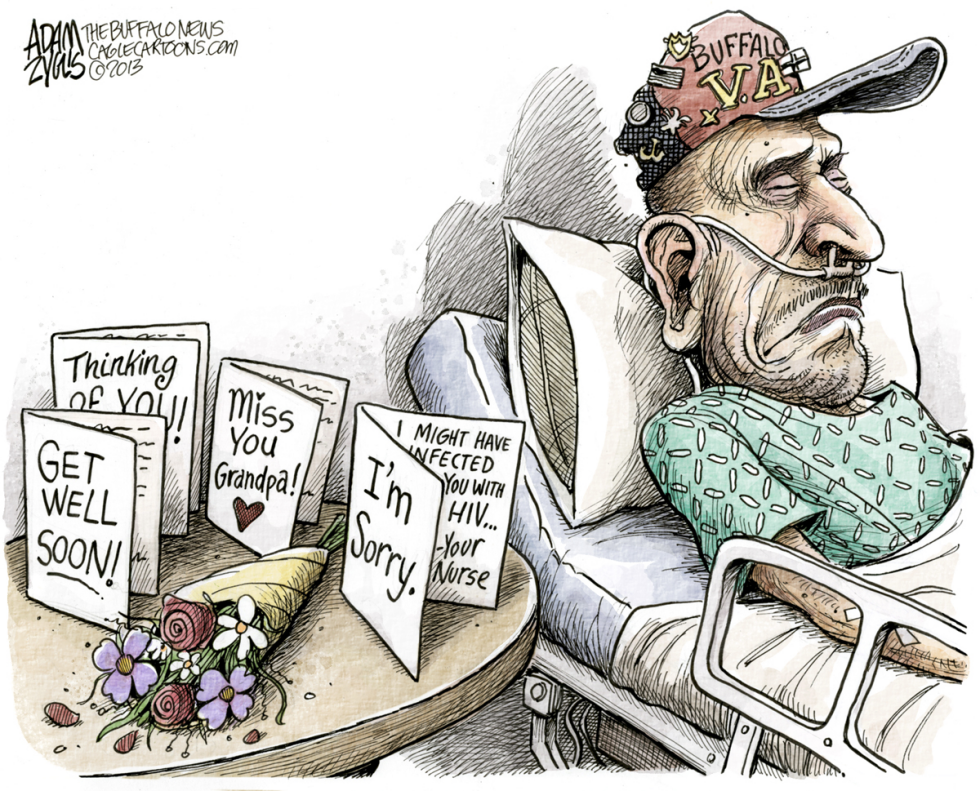  LOCAL BUFFALO VA HOSPITAL SCANDAL by Adam Zyglis