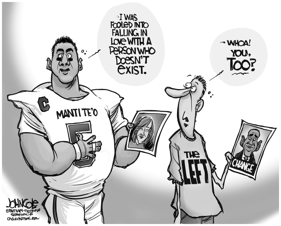 Manti Te'o and Obama BW