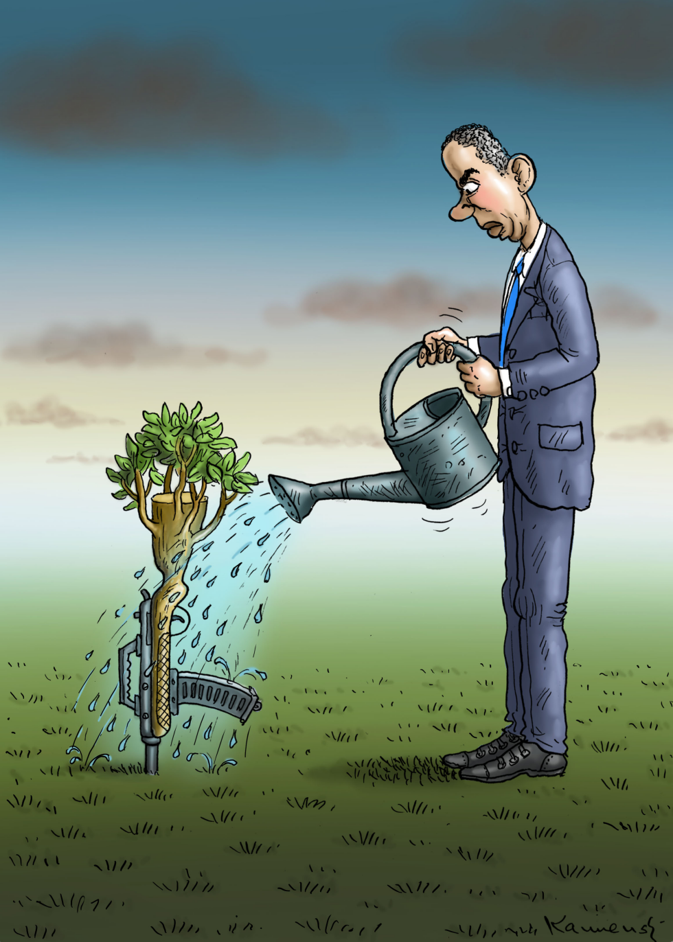 Gardener Obama