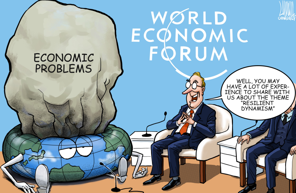  DAVOS SUMMIT by Luojie