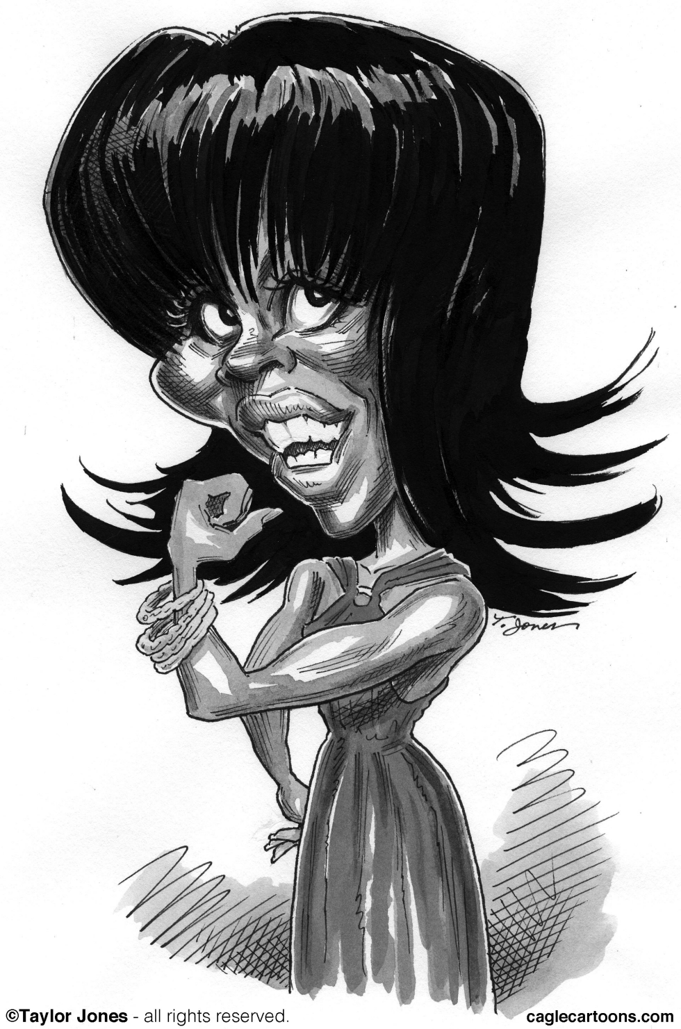 Michelle Obama bangs