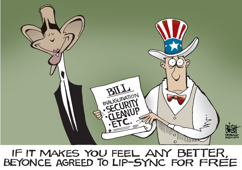 INAUGURATION COST, COLOR