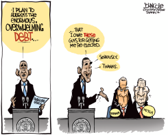 OBAMA DEBT  by John Cole