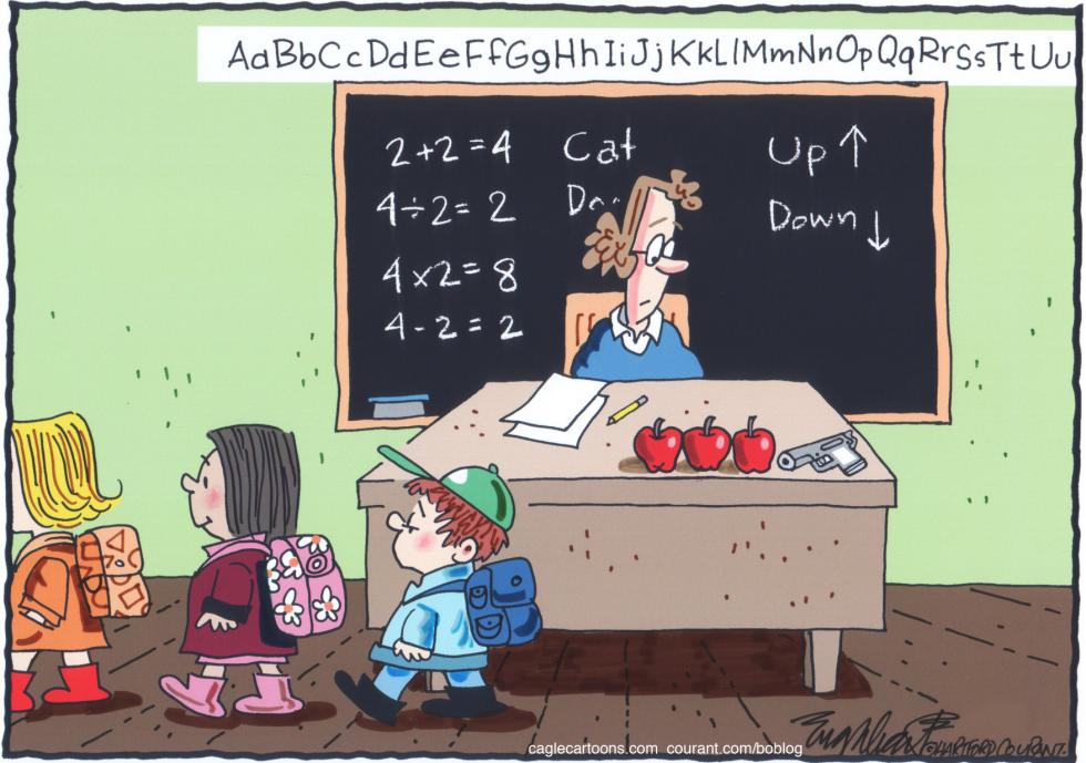 Guns In The Classroom COLOR