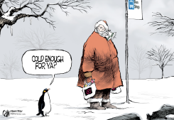 COLD  by Cam Cardow