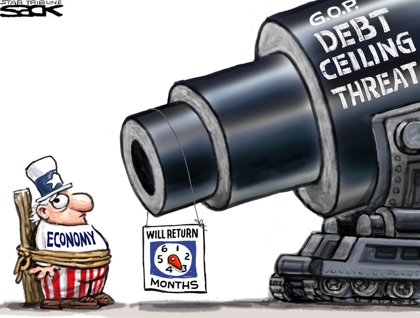 Debt Ceiling Gun color