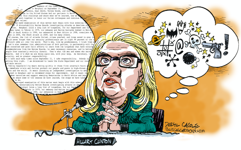 Hillary Clintons Testimony COLOR