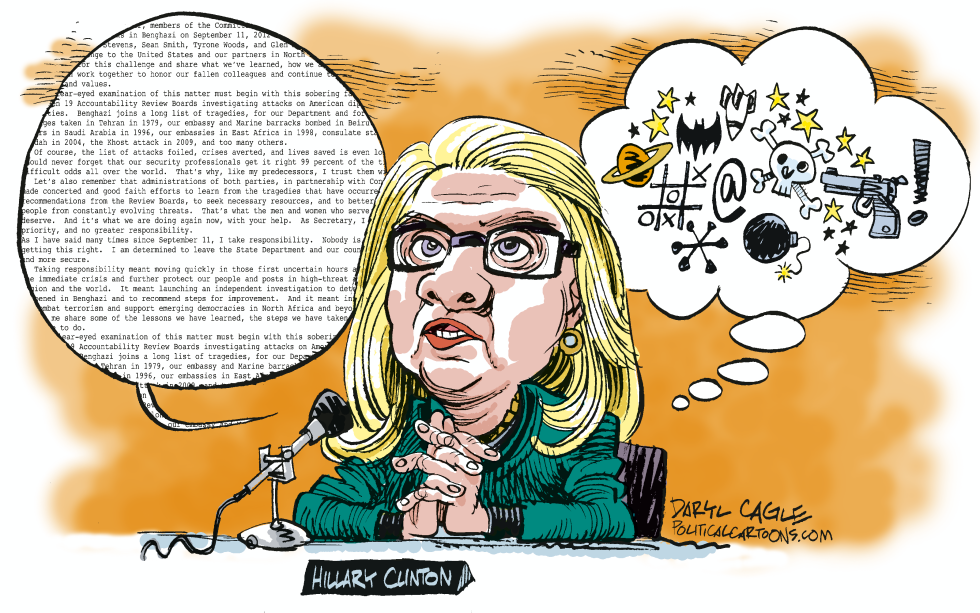 Hillary Clintons Testimony COLOR