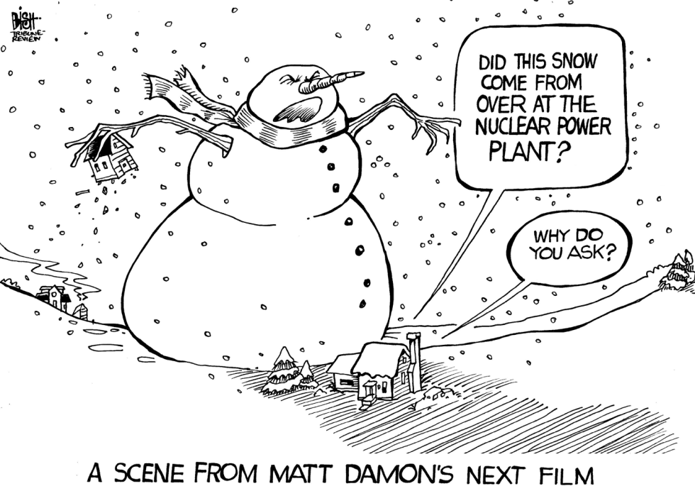 LOCAL, PA- NUCLEAR SNOW, B/W