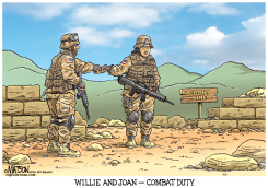 WOMEN IN COMBAT DUTY by R.J. Matson