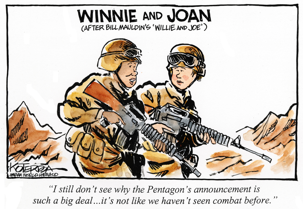  WINNIE AND JOAN by Jeff Koterba