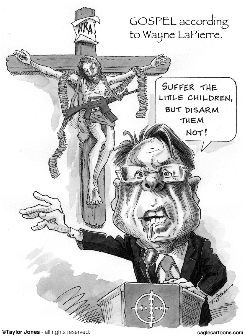 Gospel according to Wayne LaPierre
