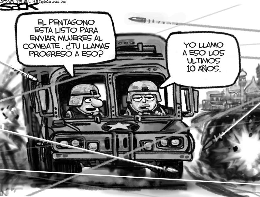 Las Mujeres ya presentes en el Combate
