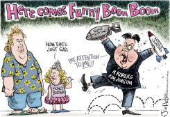 NORTH KOREA by Joe Heller