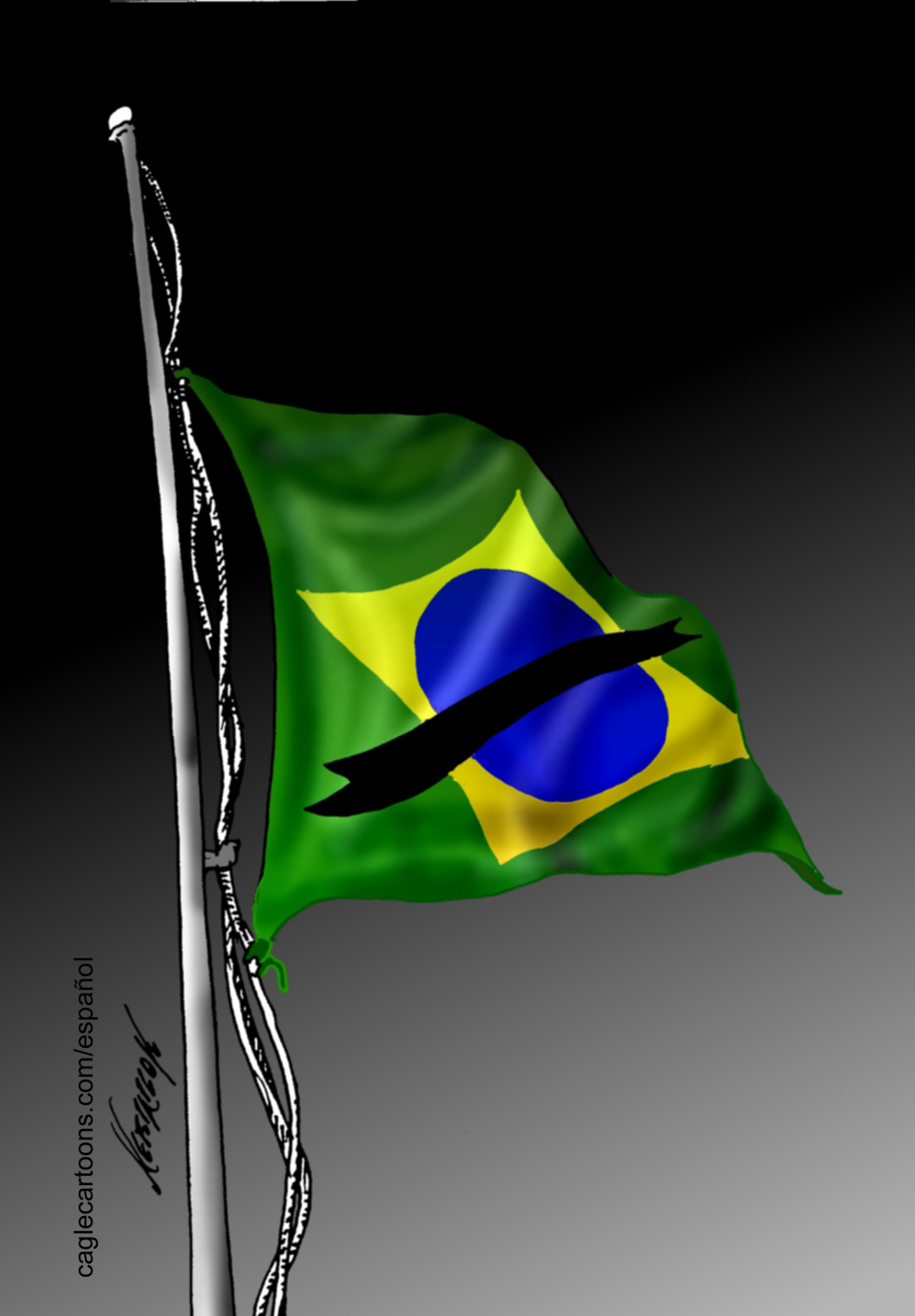 Luto en Brasil