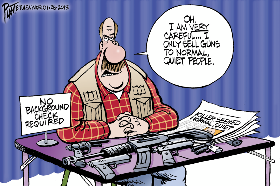 Nice, Quiet People Buy Guns