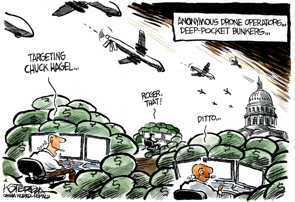 Targeting Chuck Hagel