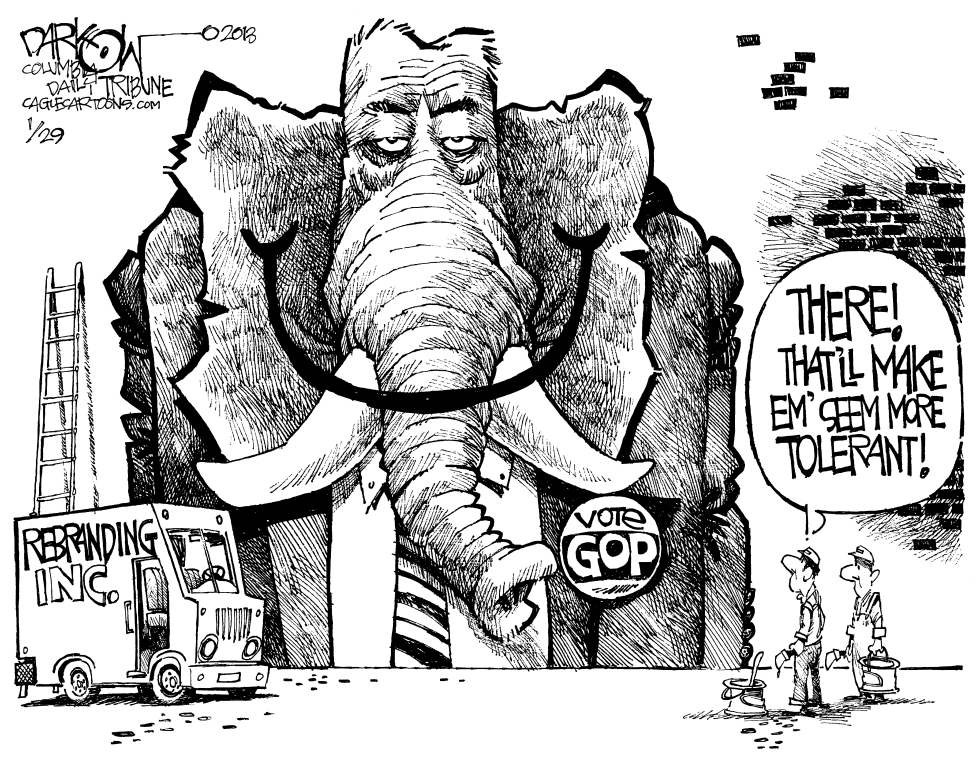  GOP REACHES OUT by John Darkow