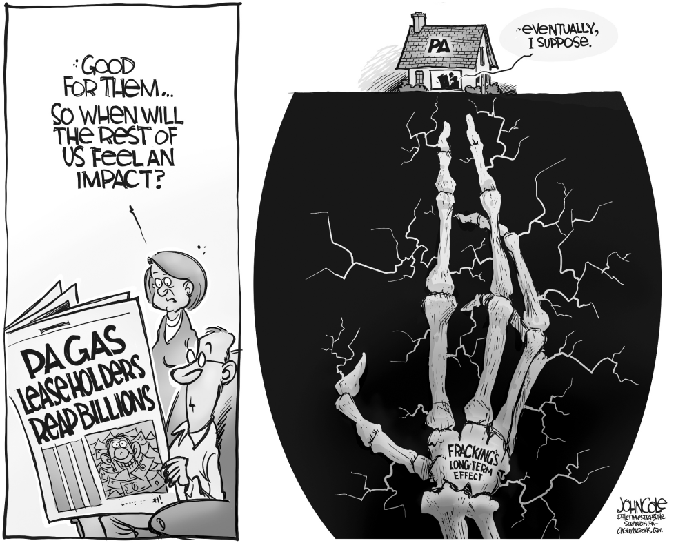 LOCAL PA -- Gas drilling and environment BW
