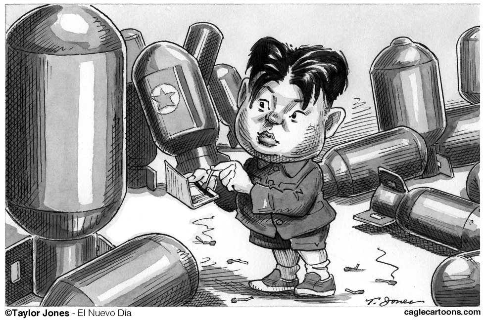 Kim juega con fuego