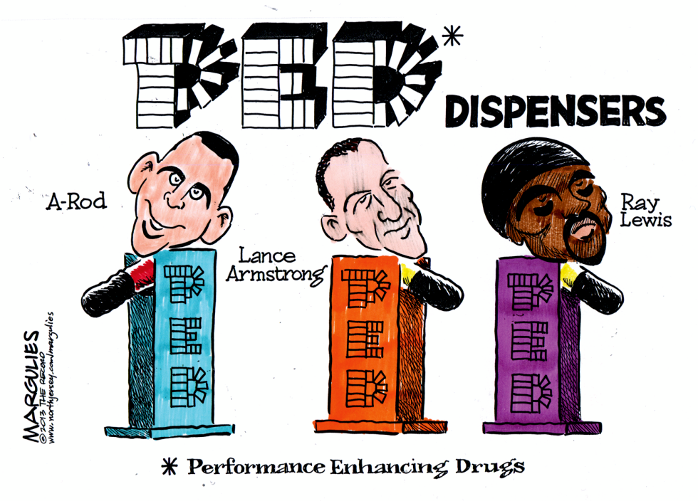Performance enhancing drugs color