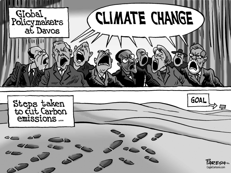 Climate change steps