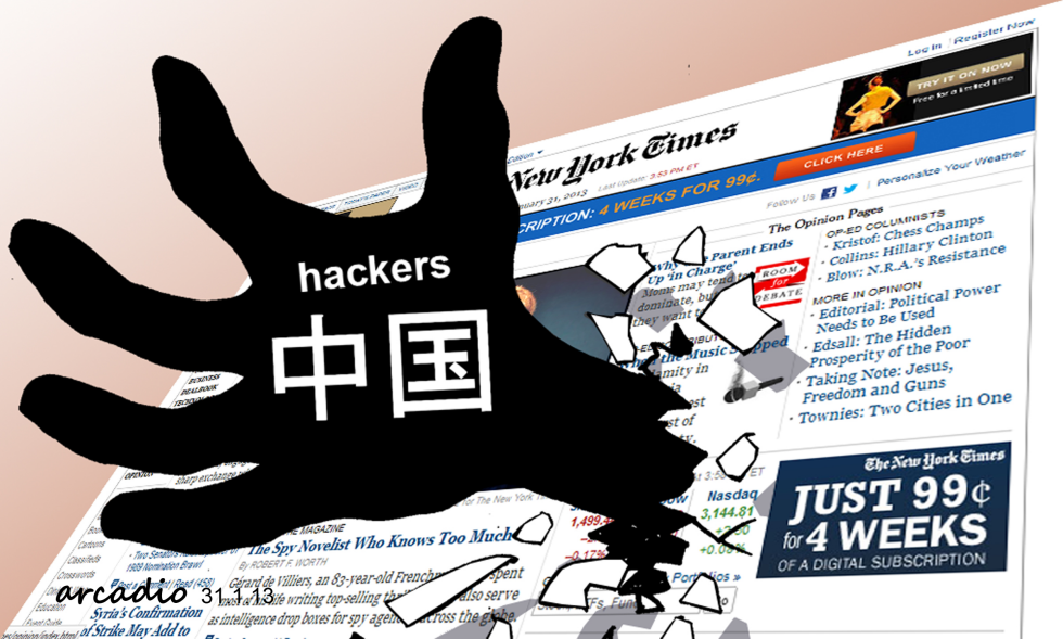  HACKERS CHINOS EN THE NEW YORK TIMES by Arcadio Esquivel