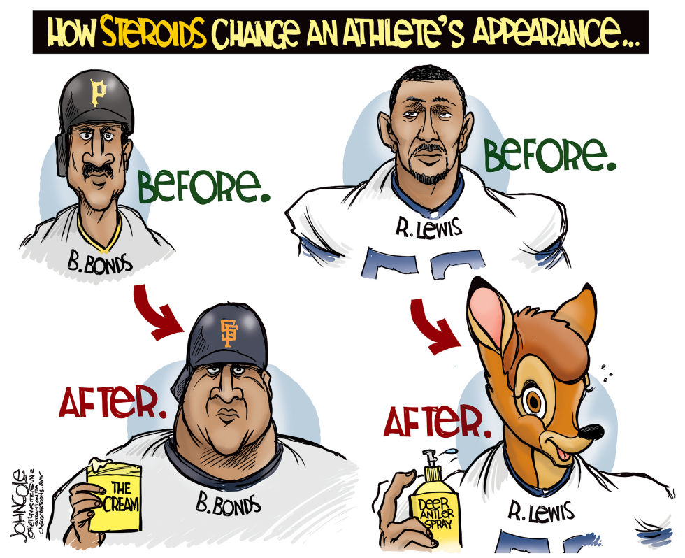 Ray Lewis and deer-antler spray COLOR