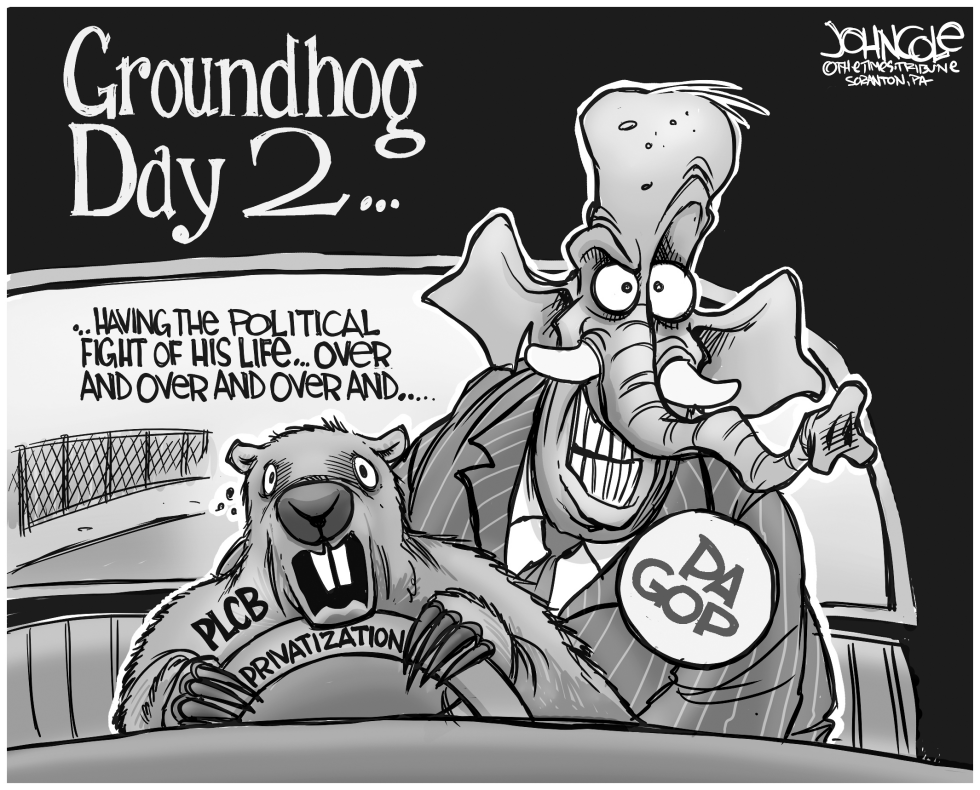 LOCAL PA -- PLCB Groundhog Day BW