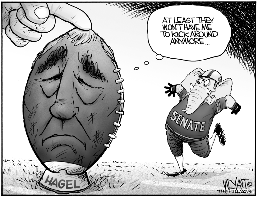 Hagel Super Bowl