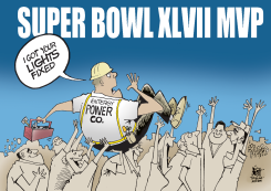 SUPER BOWL MVP 2013,  by Randy Bish