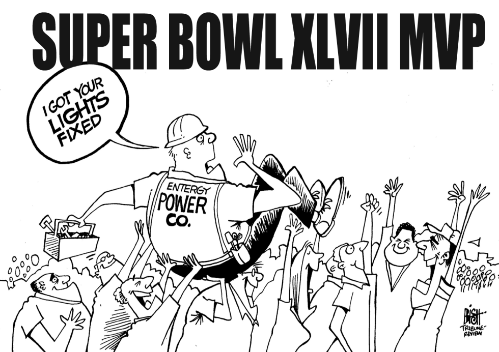 SUPER BOWL MVP 2013, B/W