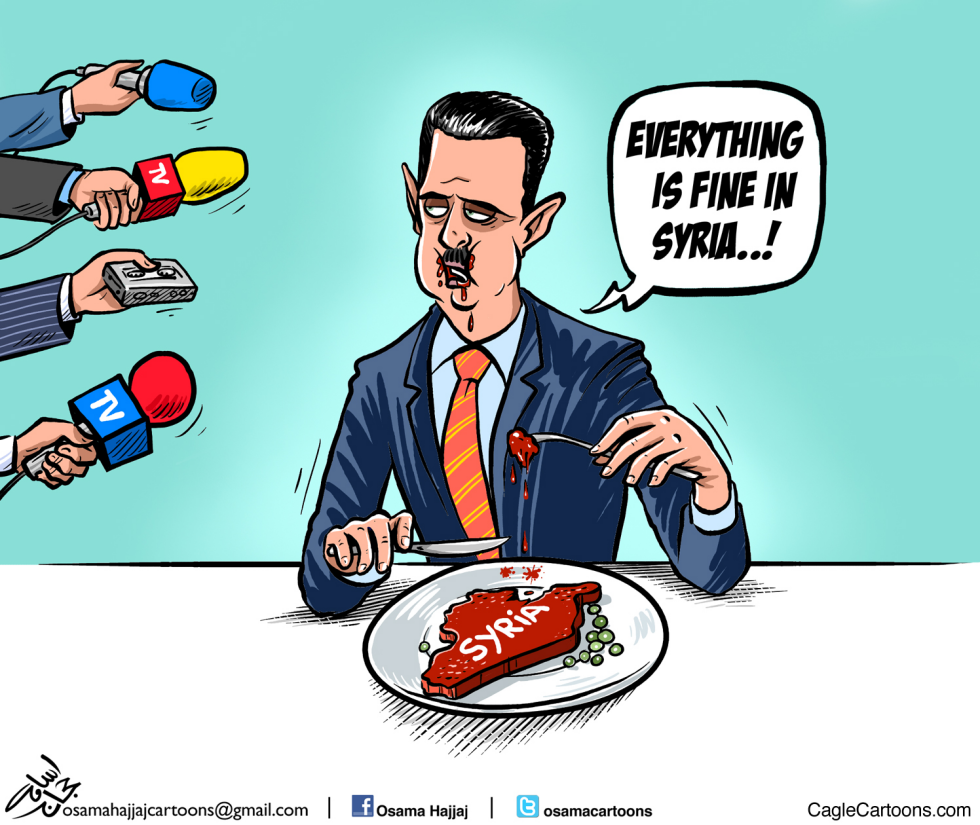 Assad Eats Syria