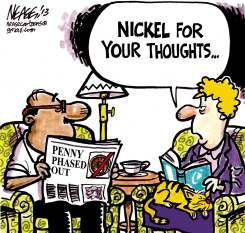 PENNY PHASED OUT by Steve Nease