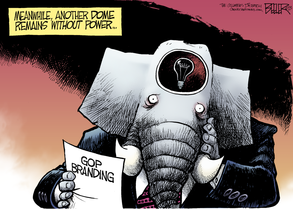  POWER OUTAGE by Nate Beeler